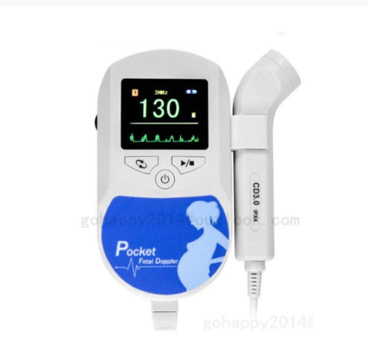 Fetal Doppler Heart Beat Monitor, Baby Heartbeat Monitor Probe