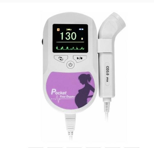 Fetal Doppler Heart Beat Monitor, Baby Heartbeat Monitor Probe