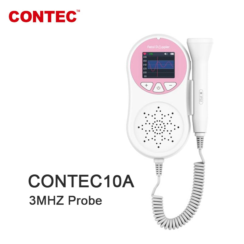 Fetal Doppler Heart Beat Monitor, Baby Heartbeat Monitor Probe