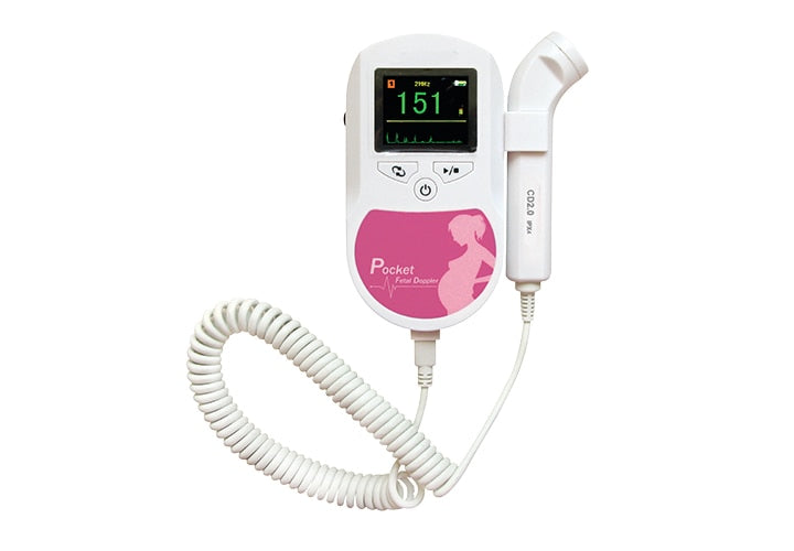 Fetal Doppler Heart Beat Monitor, Baby Heartbeat Monitor Probe