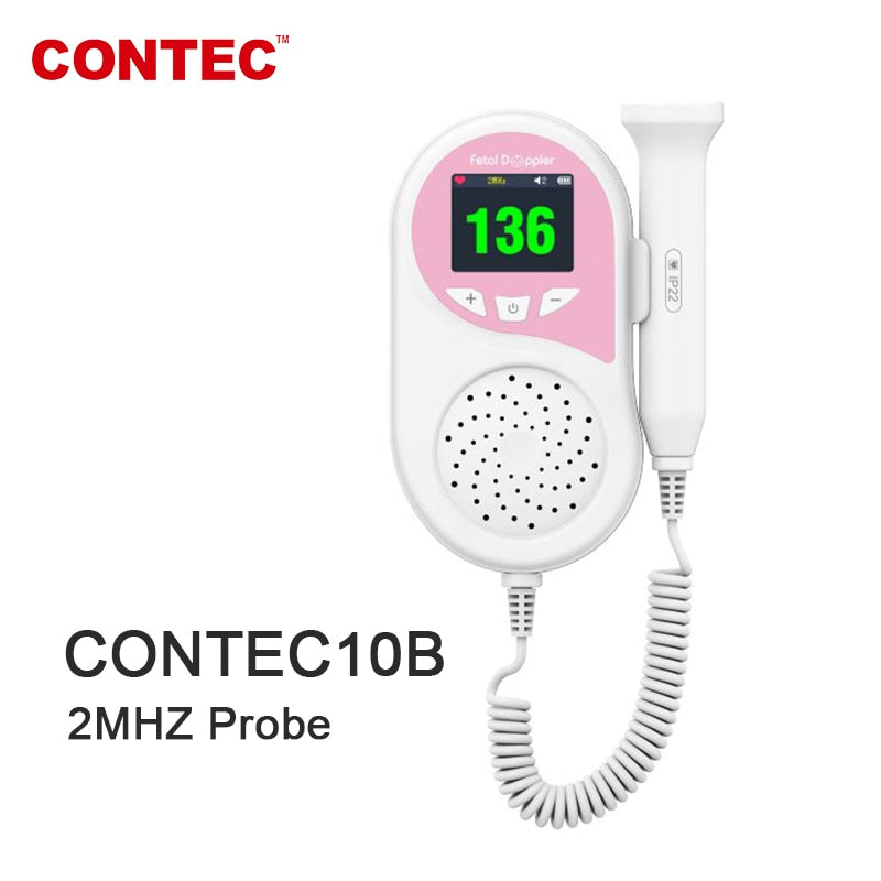 Fetal Doppler Heart Beat Monitor, Baby Heartbeat Monitor Probe