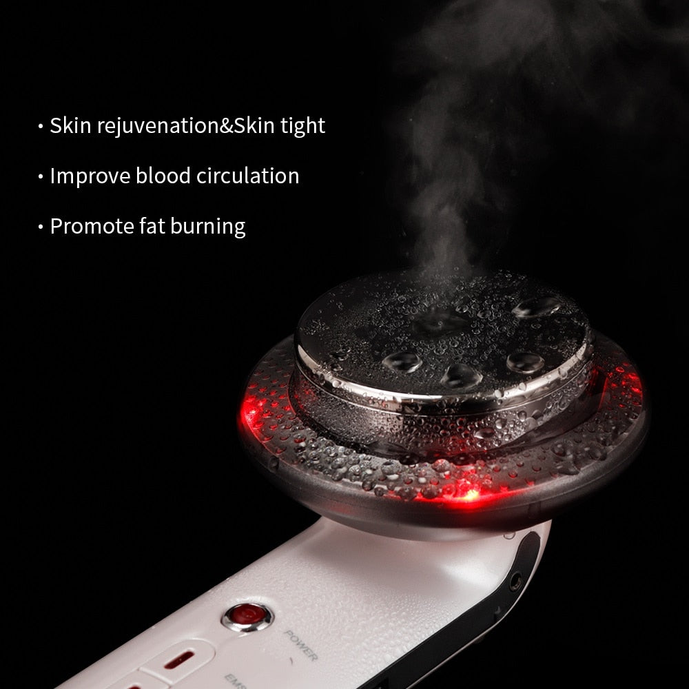 3-IN-1 Ultrasonic Cavitation Machine, EMS Fat Burner, Infrared Body Slimming Massager