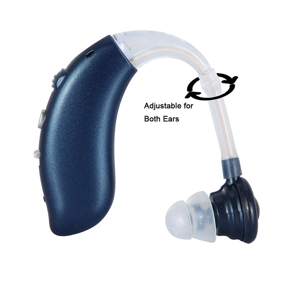 Rechargeable Sound Amplifier In-Ear Hearing Aid Device, Mini Portable x 1