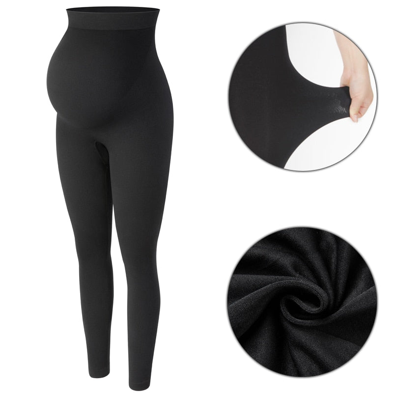 Maternity Leggings, High Waist Pregnant Belly Support Legging