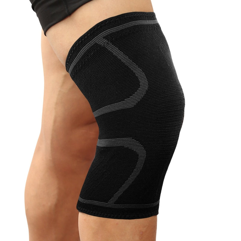 1PCS Fitness Running Cycling Knee Support Braces, Compression Knee Pad Sleeve