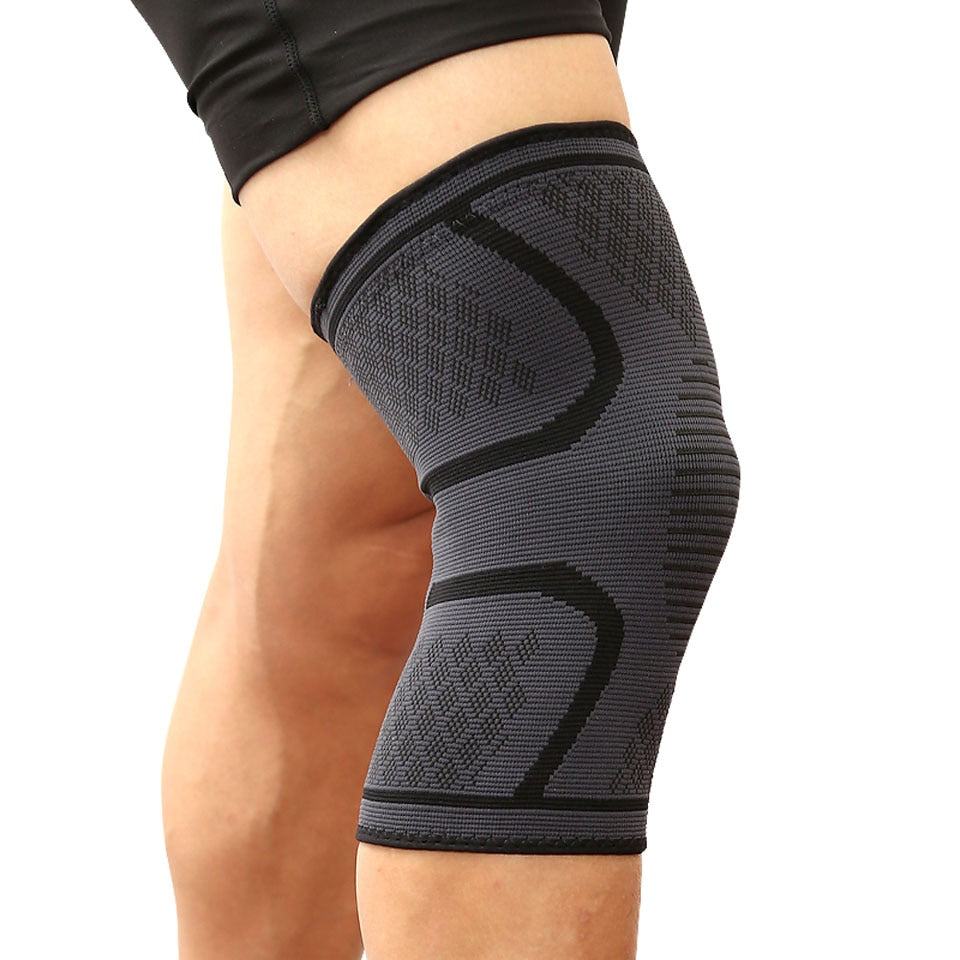 1PCS Fitness Running Cycling Knee Support Braces, Compression Knee Pad Sleeve