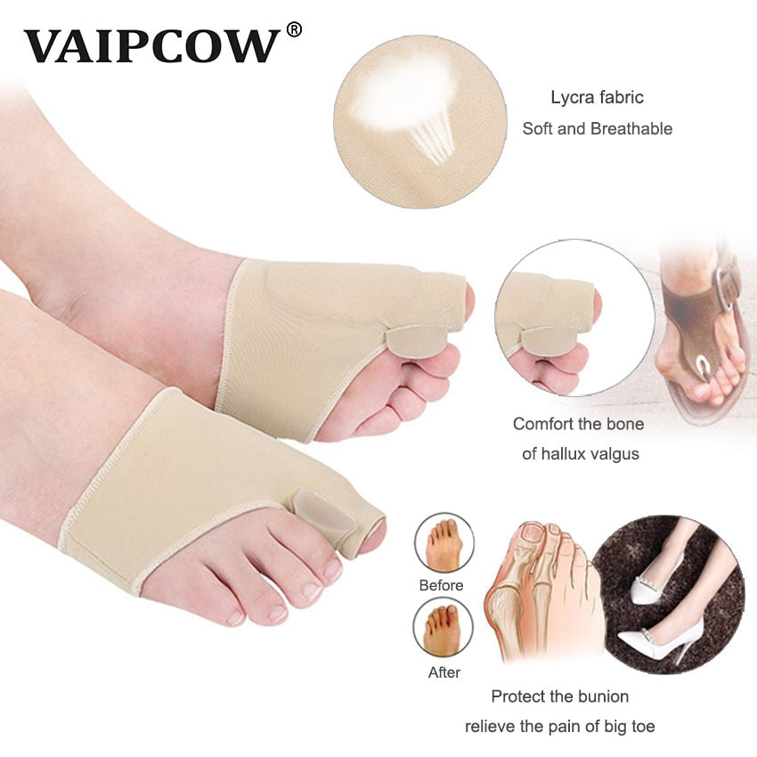 Bunion corrector Socks, Silicone Hallux Valgus Corrector Braces, Toes Separator insole