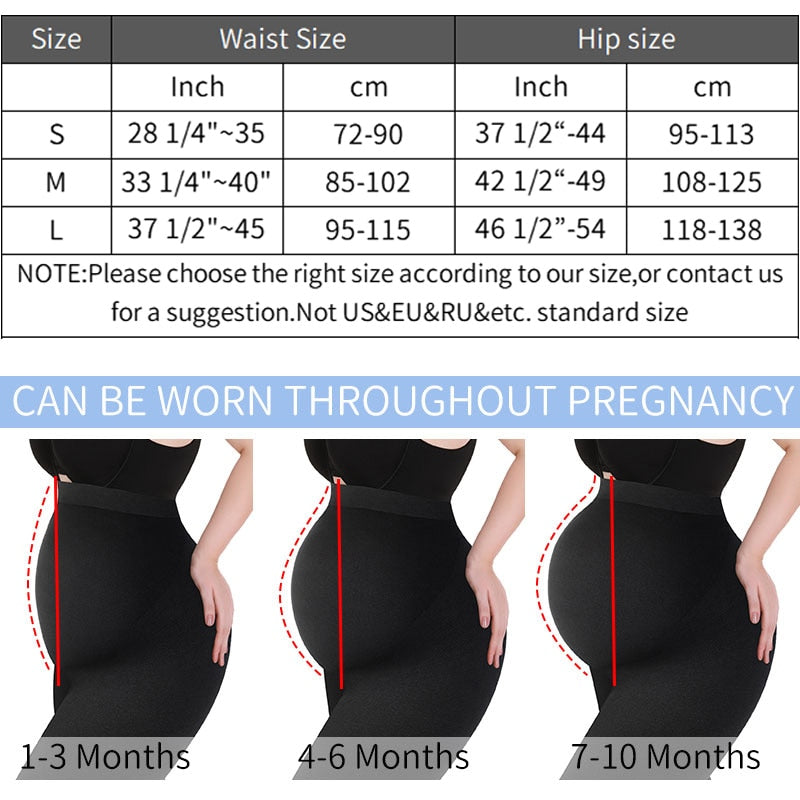 Maternity Leggings, High Waist Pregnant Belly Support Legging