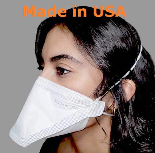 Particulate Respirator, Made in USA (Not for Medical use) , Pack of 2